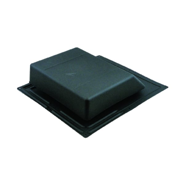 Air Vent 14.9 in. H X 16.6 in. W X 28 in. L X 9 in. D Black Plastic Roof Vent 90121 - main